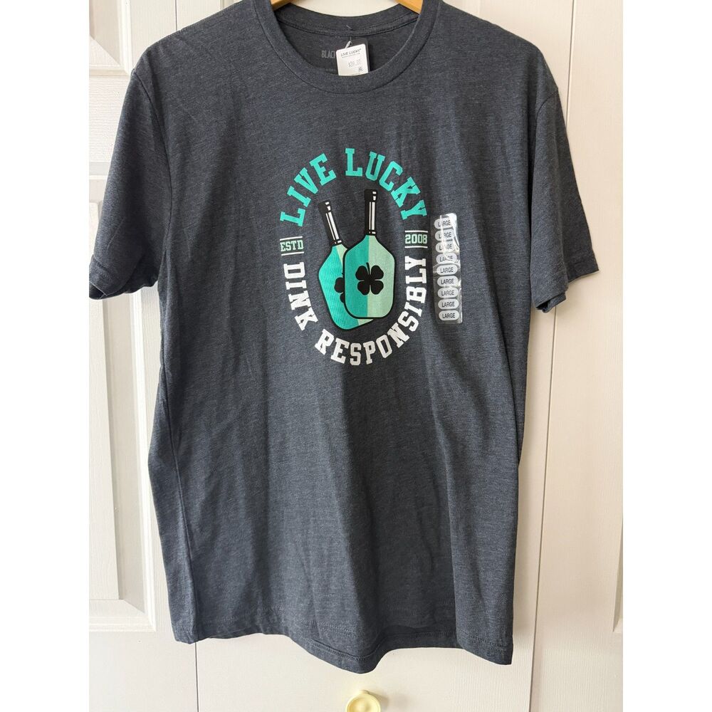 Black Clover Golf T-Shirts - "Dink Responsible Tee "